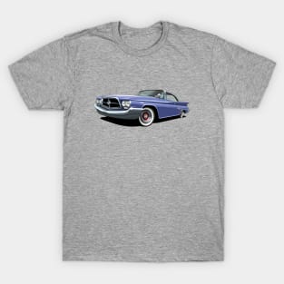 1960 chrysler 300f in Iris T-Shirt